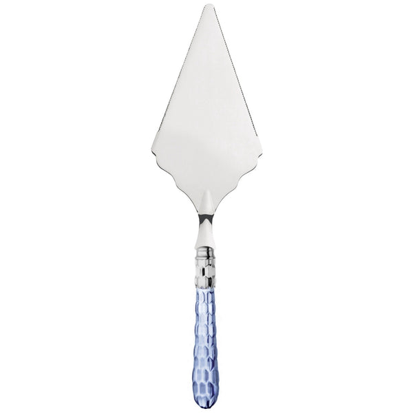 Cristallo Brilliant Large Cake Server serrated - Blue Clear