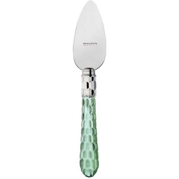Cristallo Brilliant Parmesan Cheese Knife - Green Clear