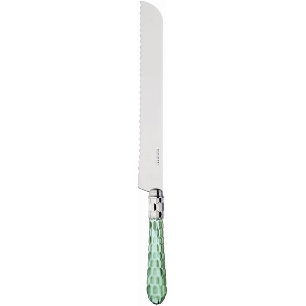 Cristallo Brilliant Bread Knife - Green Clear