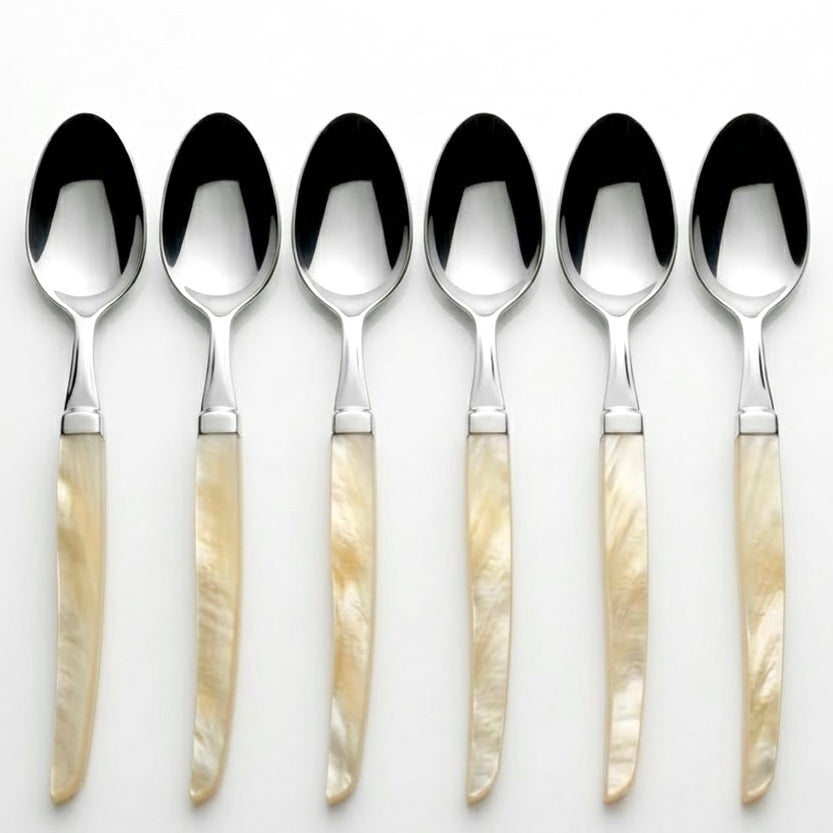 Nike 6 Piece Coffee Spoon Set - Ivory