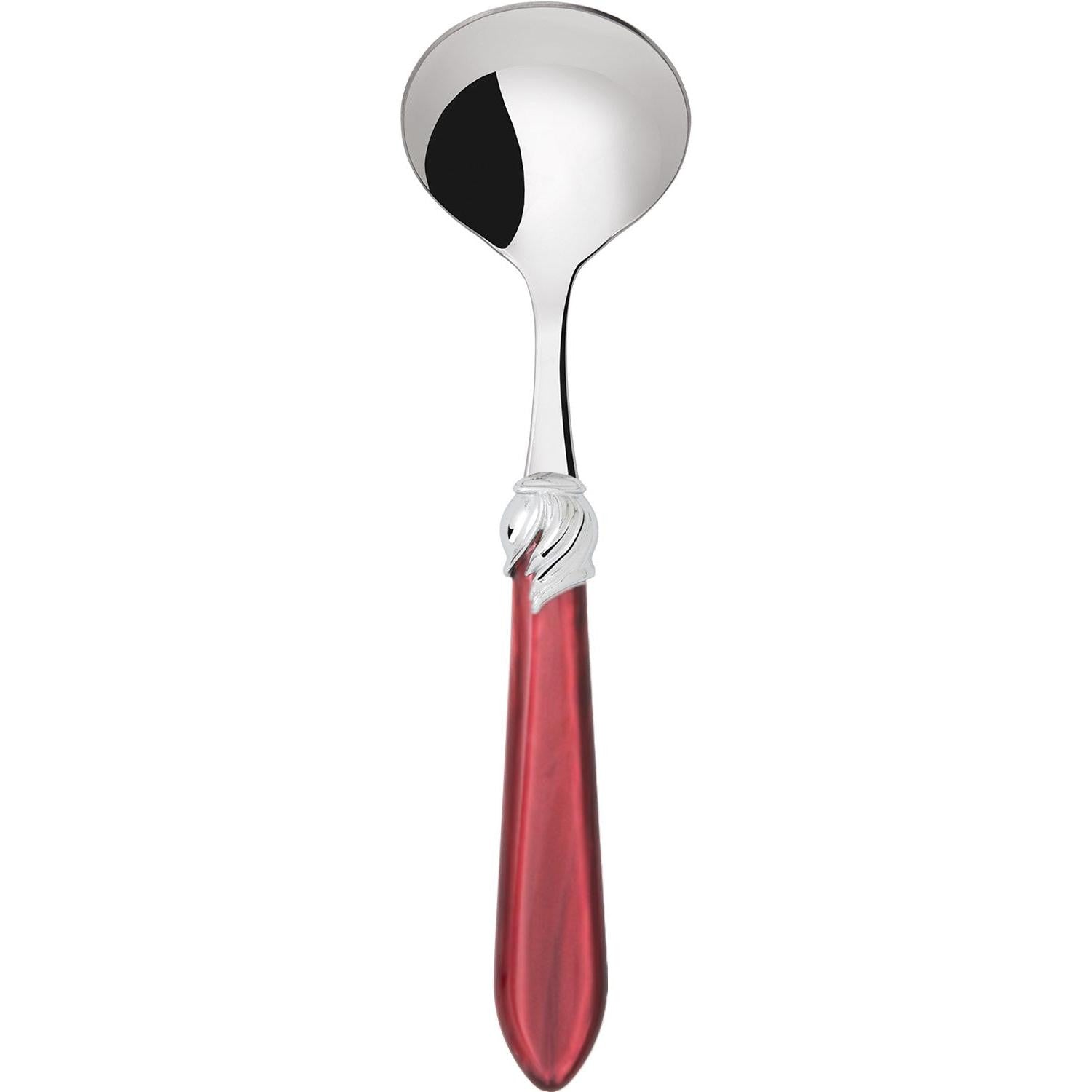 Falabella Brilliant Sauce / Gravy Ladle - burgundy