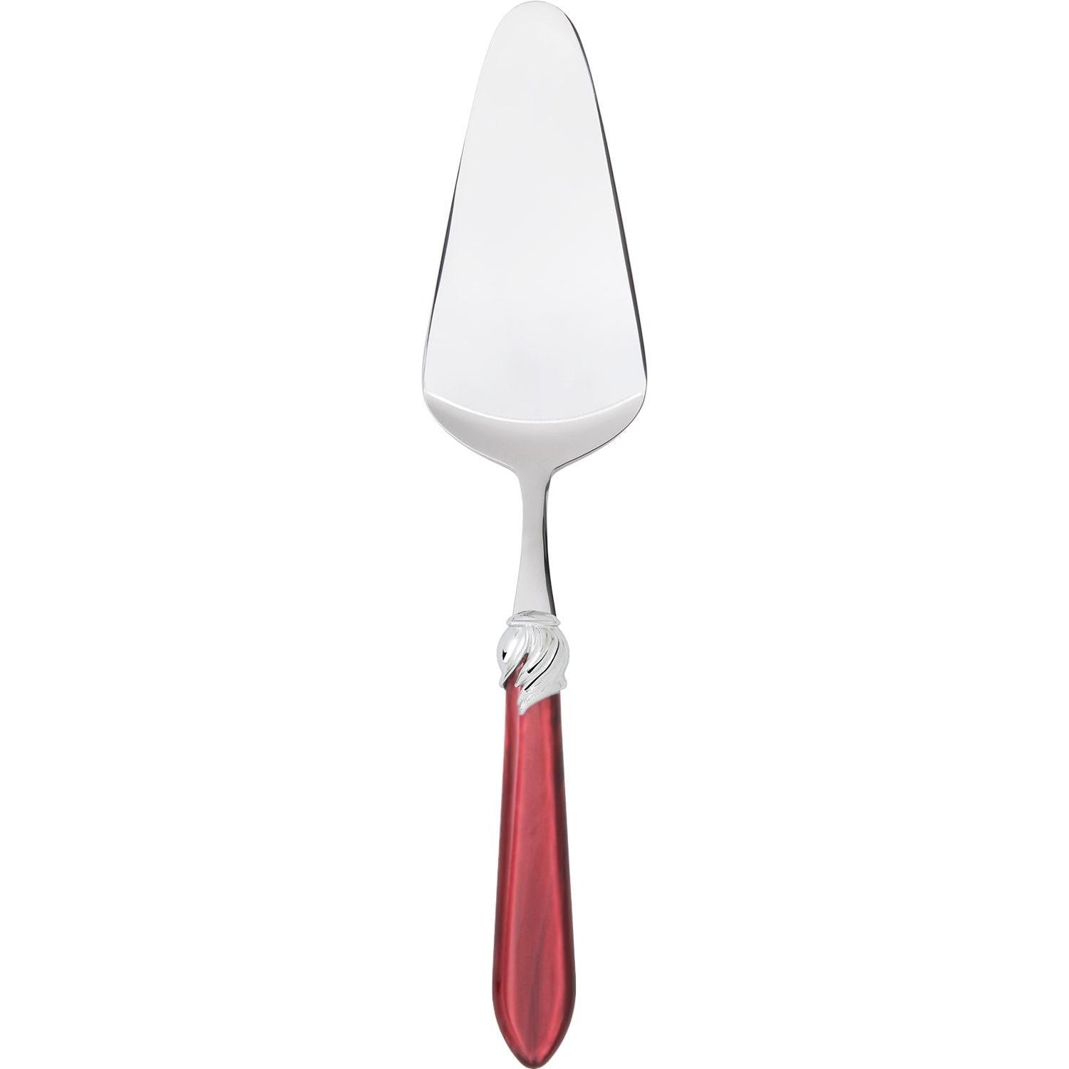Falabella Brilliant Cake Server - burgundy