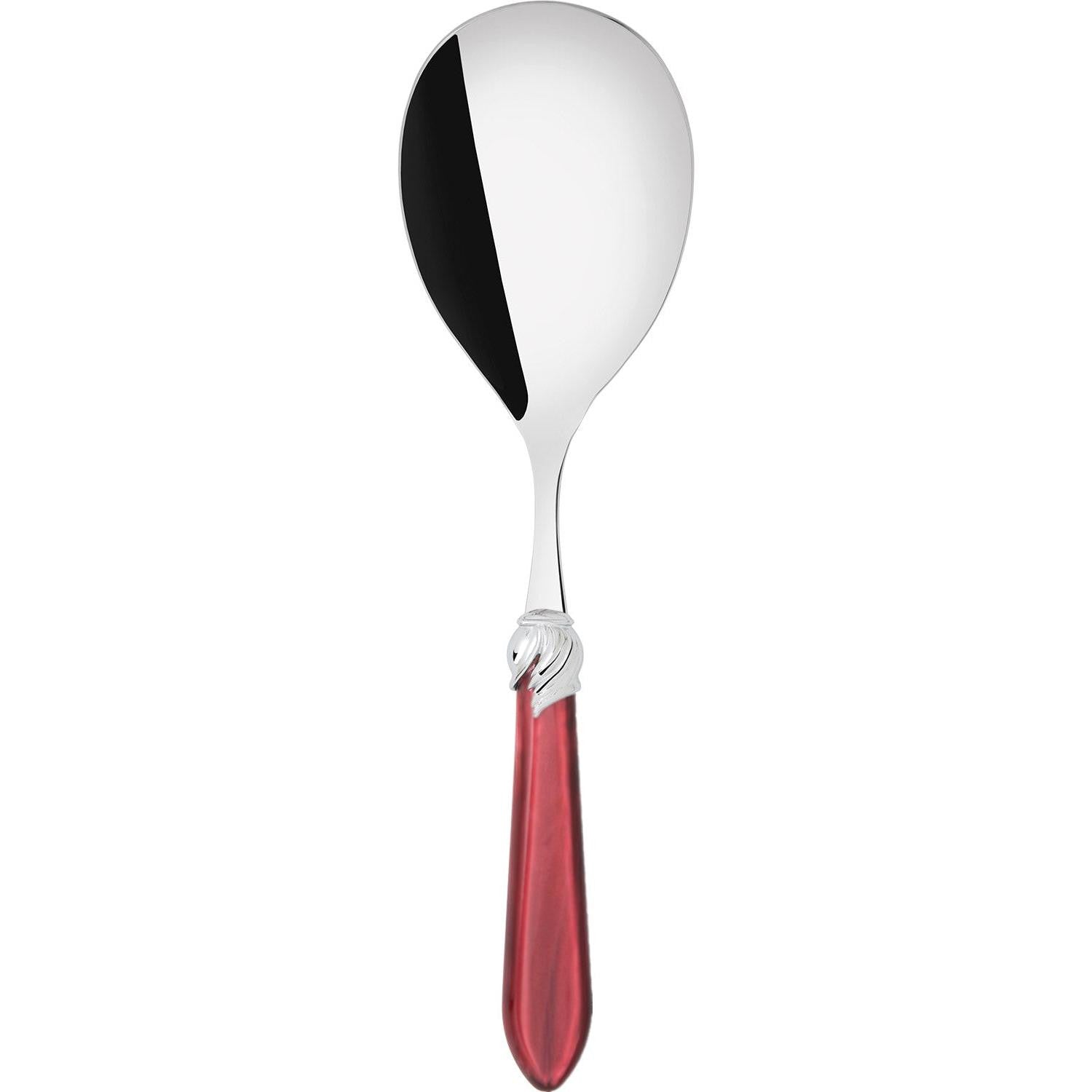 Falabella Brilliant Rice Casserole Serving Spoon - burgundy