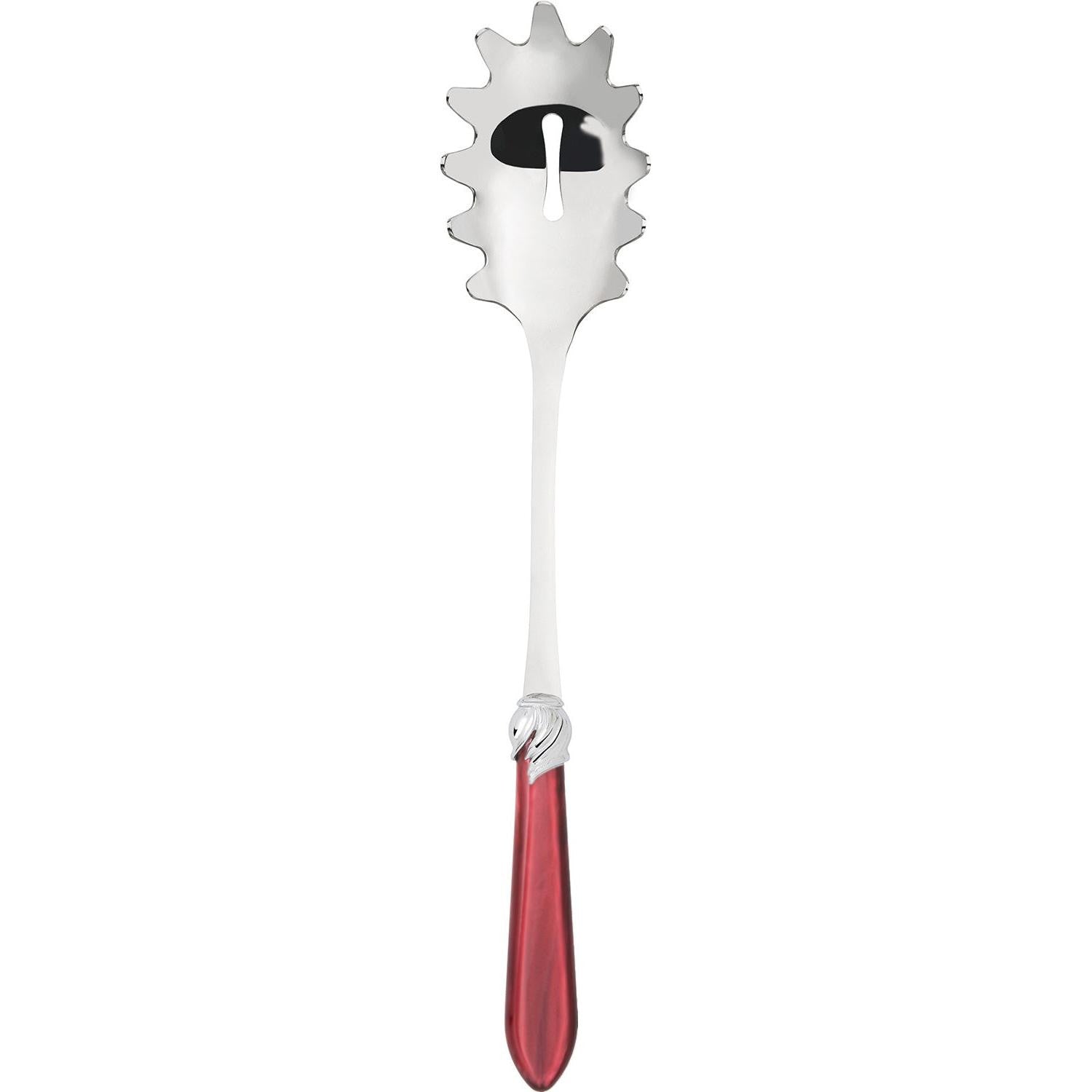 Falabella Brilliant Pasta / Spaghetti Server - burgundy