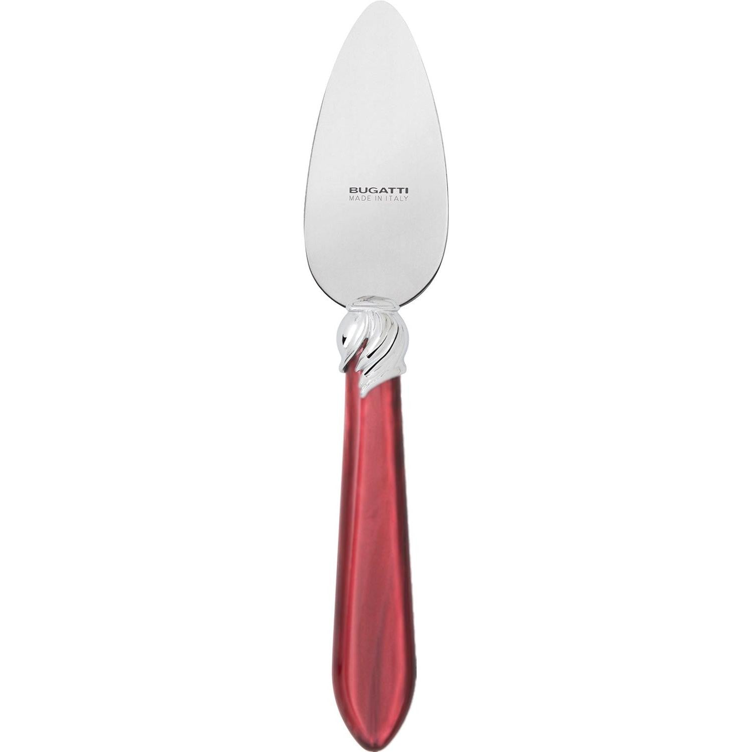 Falabella Brilliant Parmesan Cheese Knife - burgundy