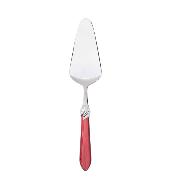 Falabella Brilliant Cake Server in gift box - Burgundy