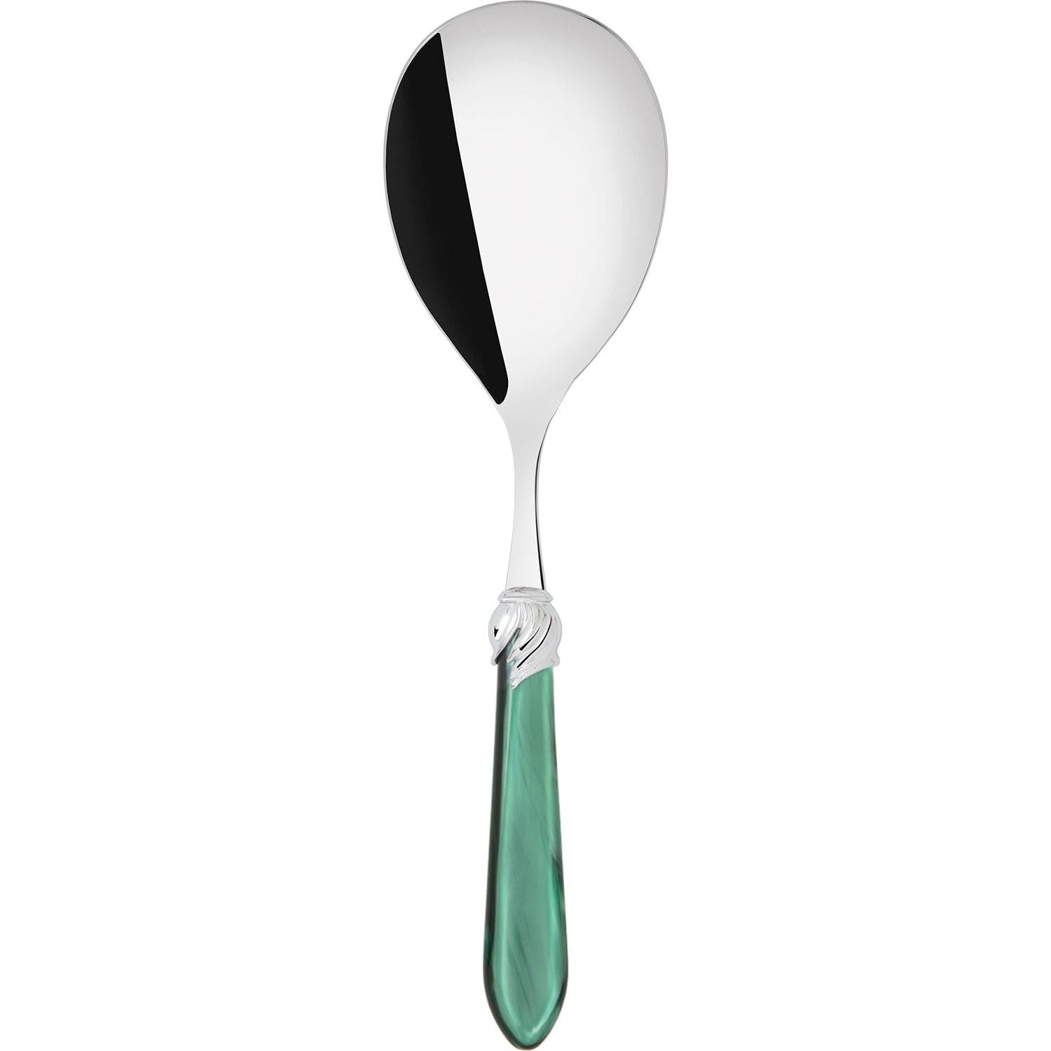 Falabella Brilliant Rice Casserole Serving Spoon - green