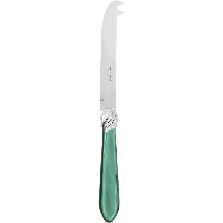Falabella Brilliant 2 point "dear" cheese Knife - green