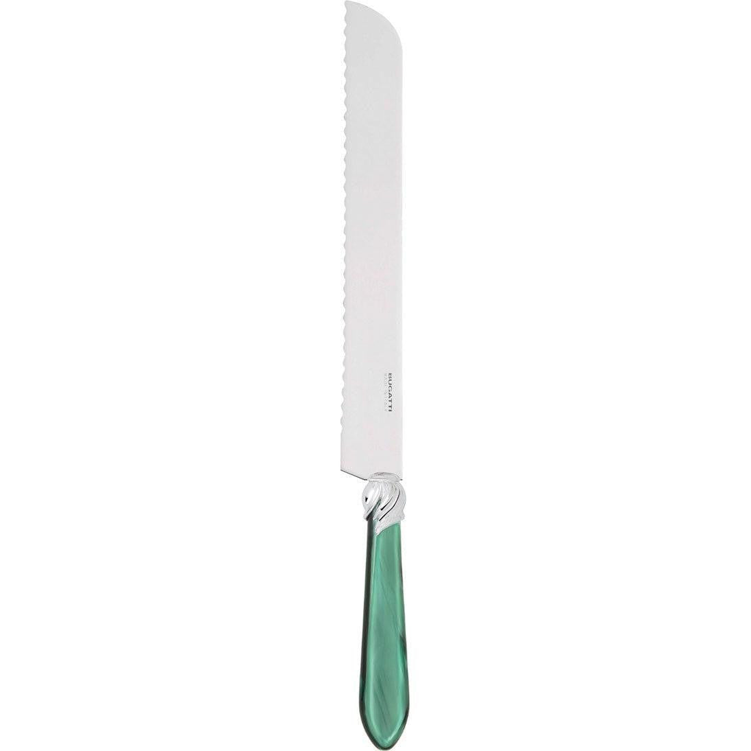Falabella Brilliant Bread Knife - green