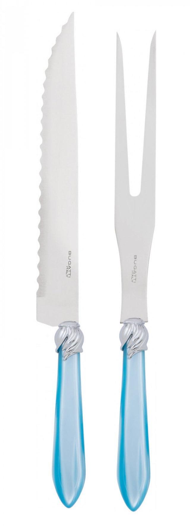 Falabella Brilliant Roast Carving Set - Sky Blue