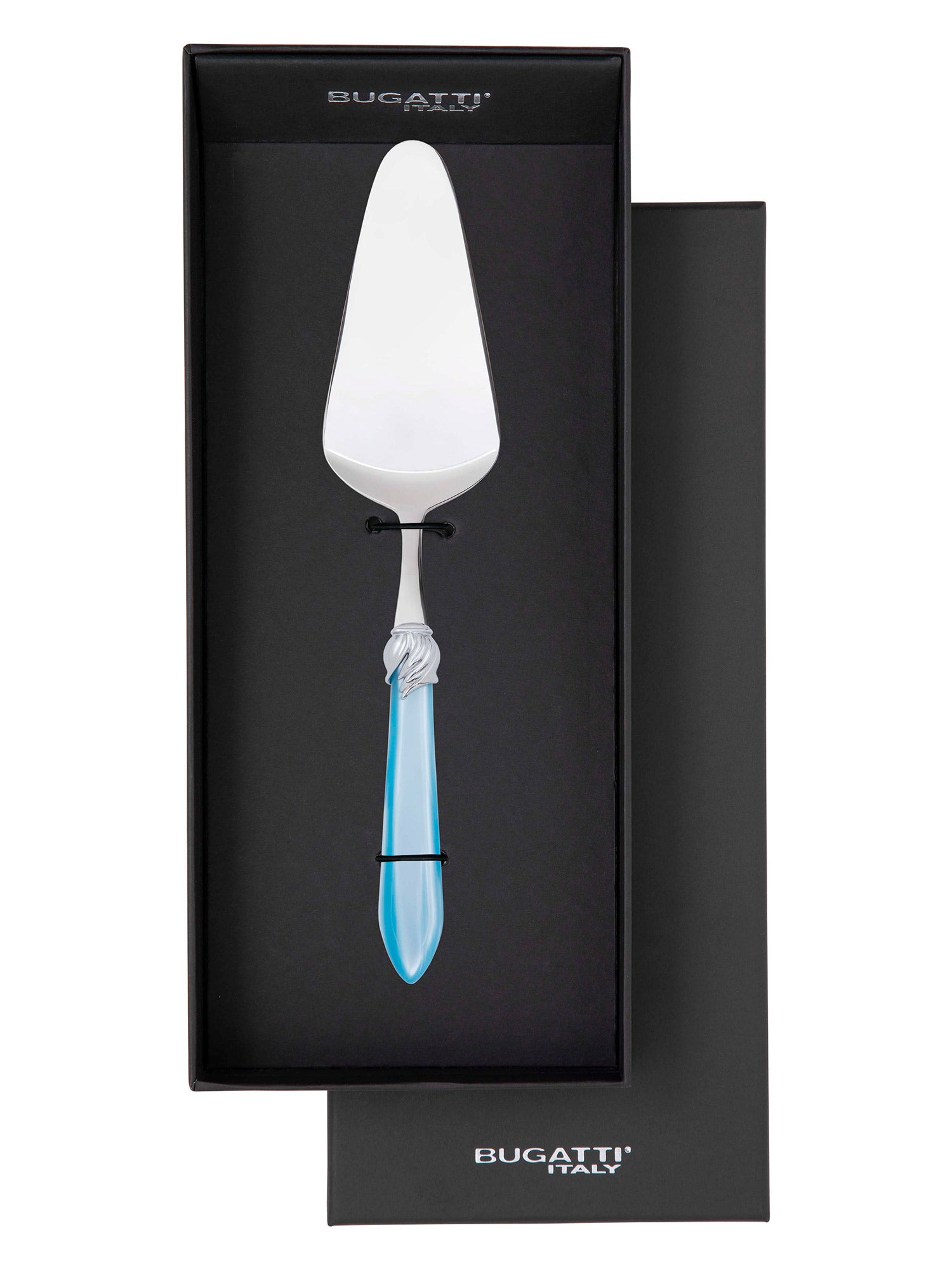 Falabella Brilliant Cake Server in gift box - Sky Blue