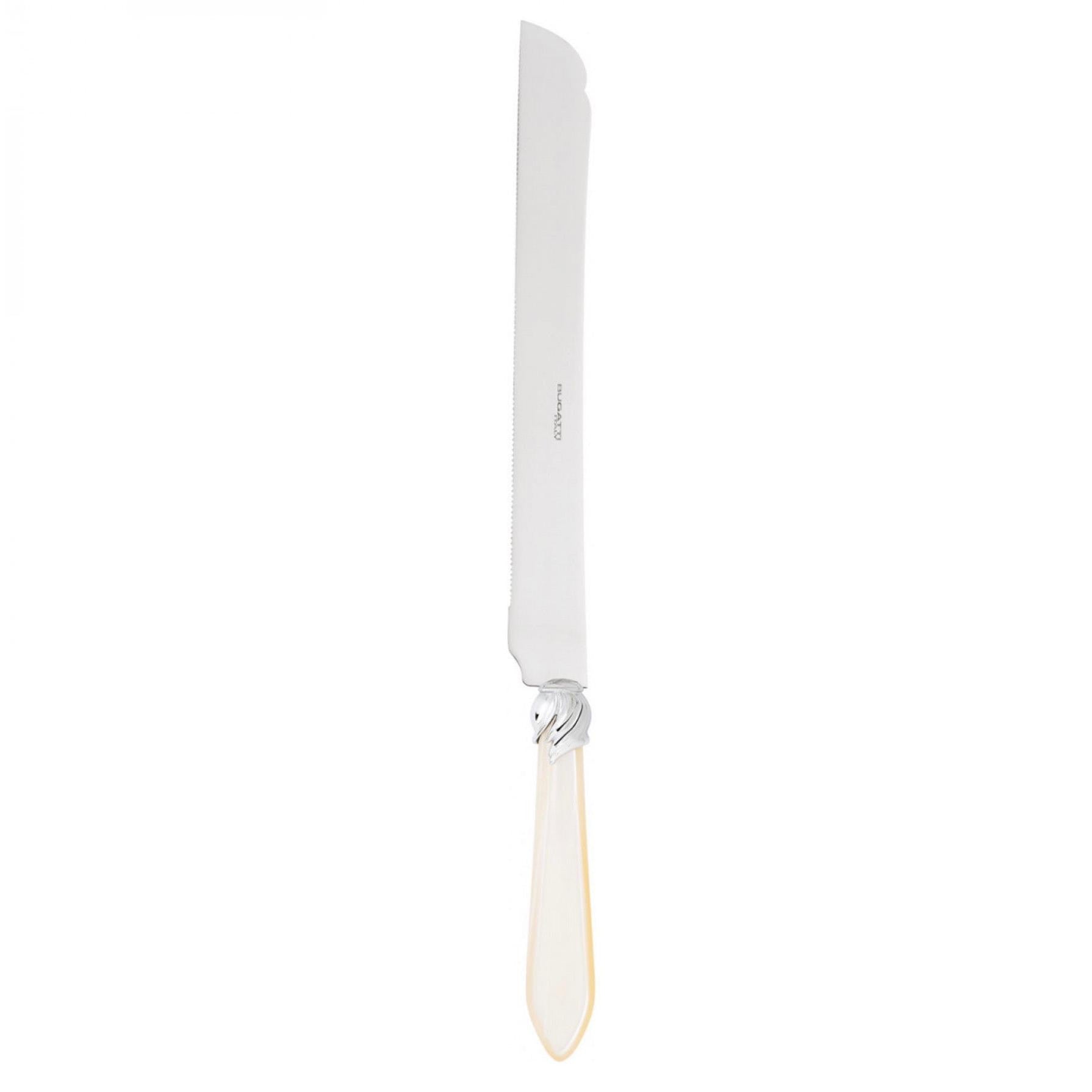 Falabella Brilliant Long Cake Knife 32 cm (12.60 inch) - Ivory