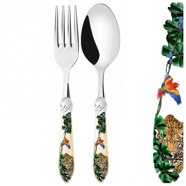 Falabella Jungle 2 Piece Serving Set in gift box