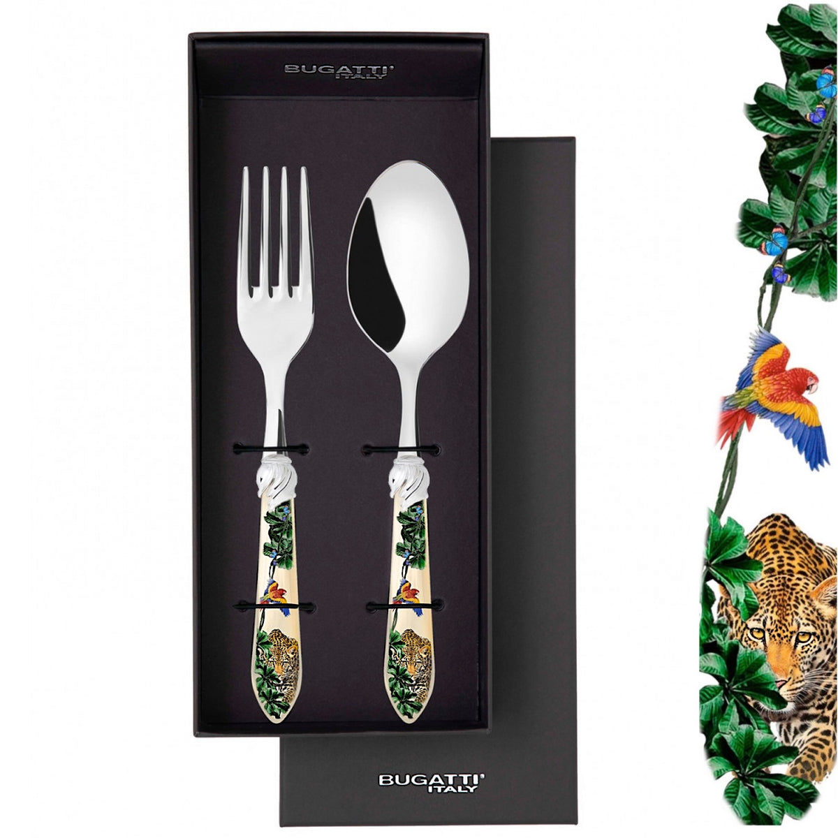 Falabella Jungle 2 Piece Serving Set in gift box