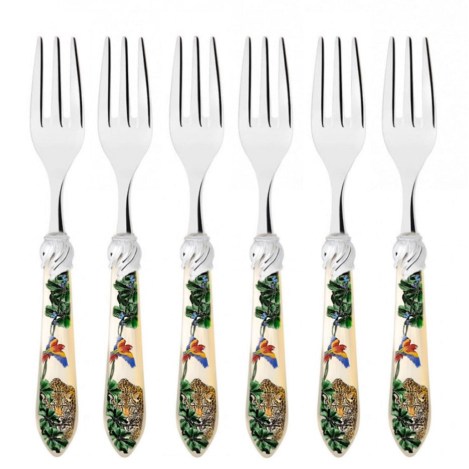 Falabella Jungle Cocktail Fork Set