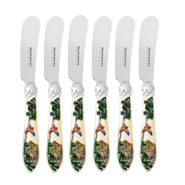 Falabella Jungle Butter Knife Set in gift box