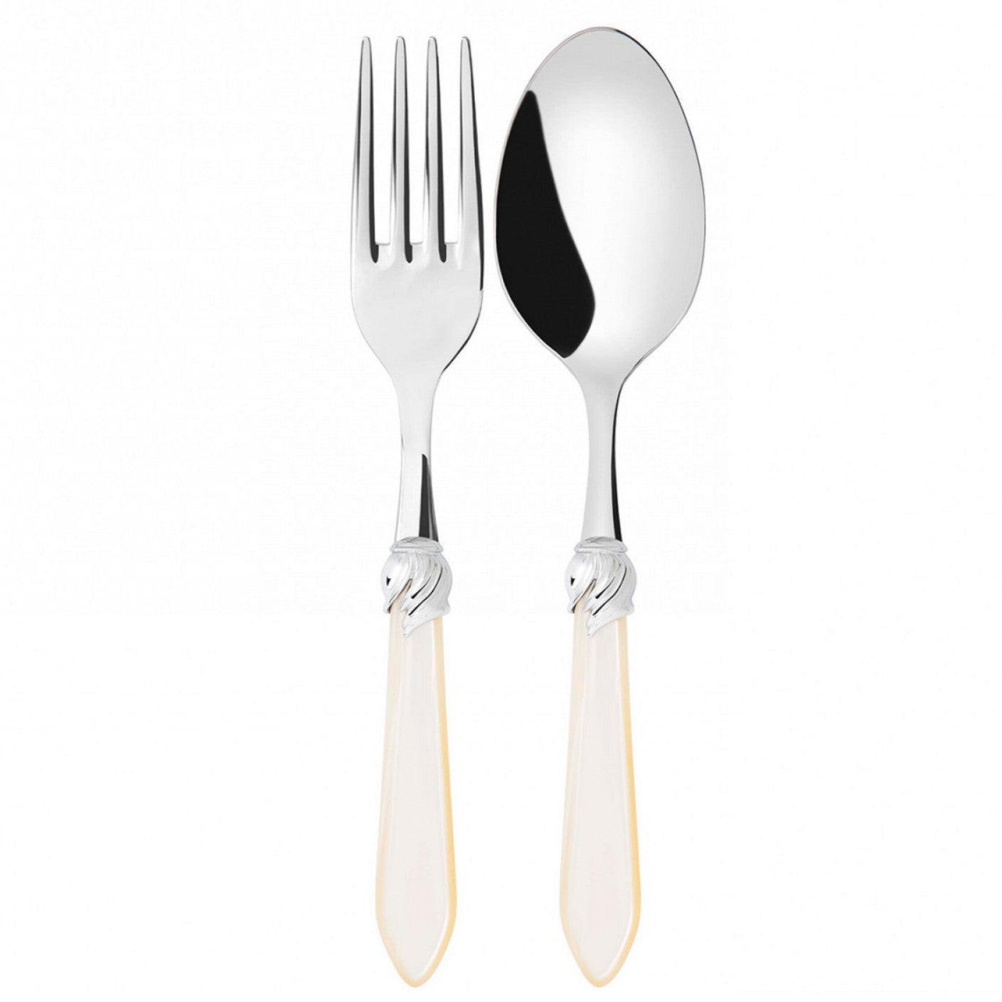 Falabella Brilliant 2 Piece Serving Set - Ivory