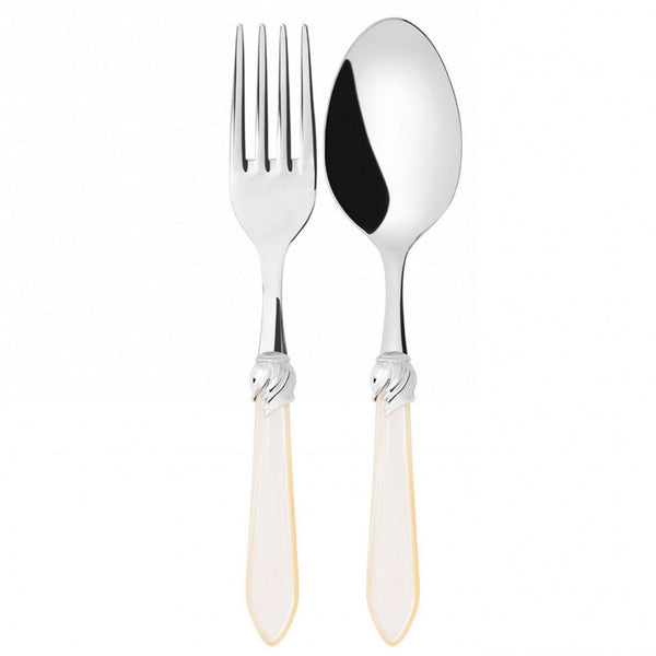 Falabella Brilliant 2 Piece Serving Set - Ivory