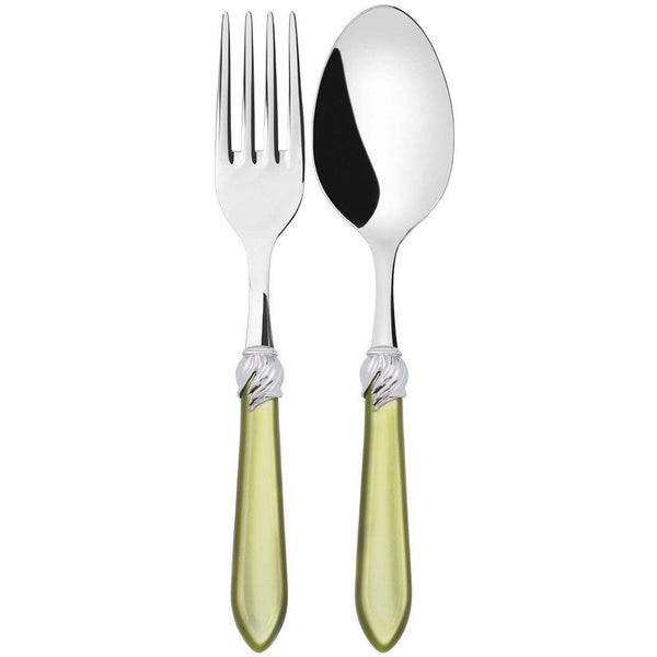 Falabella Brilliant 2 Piece Serving Set - Chartreuse Green