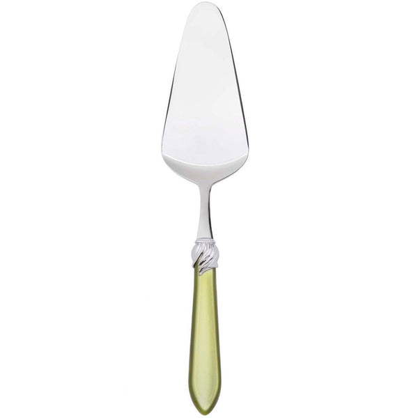 Falabella Brilliant Cake Server in gift box - Chartreuse Green