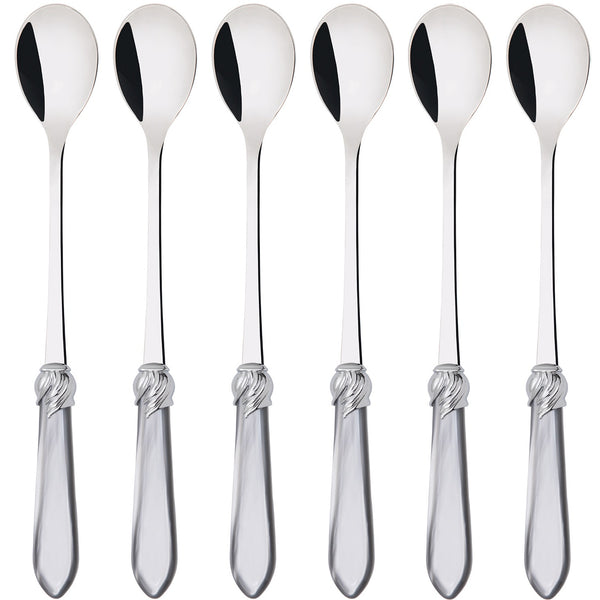 Falabella Brilliant Ice Tea / Cocktail Spoon Set - Gray
