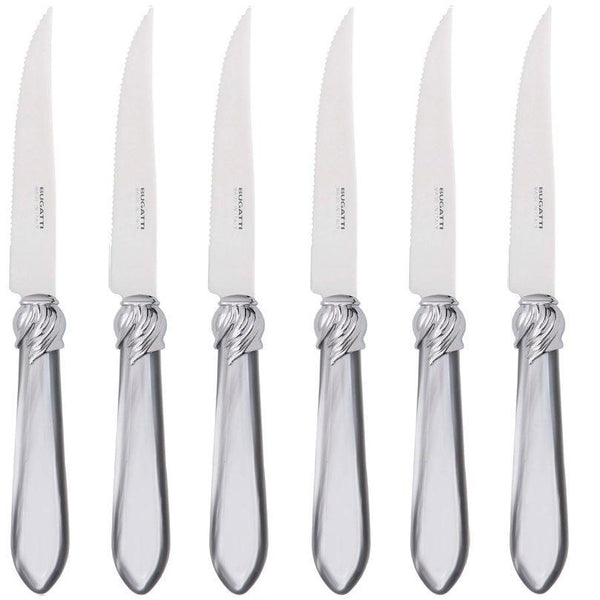 Falabella Brilliant 6 Piece Steak knife Set - Gray