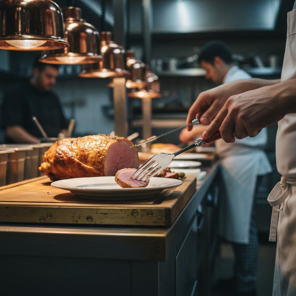 Falabella Brilliant Serving Fork - Rust