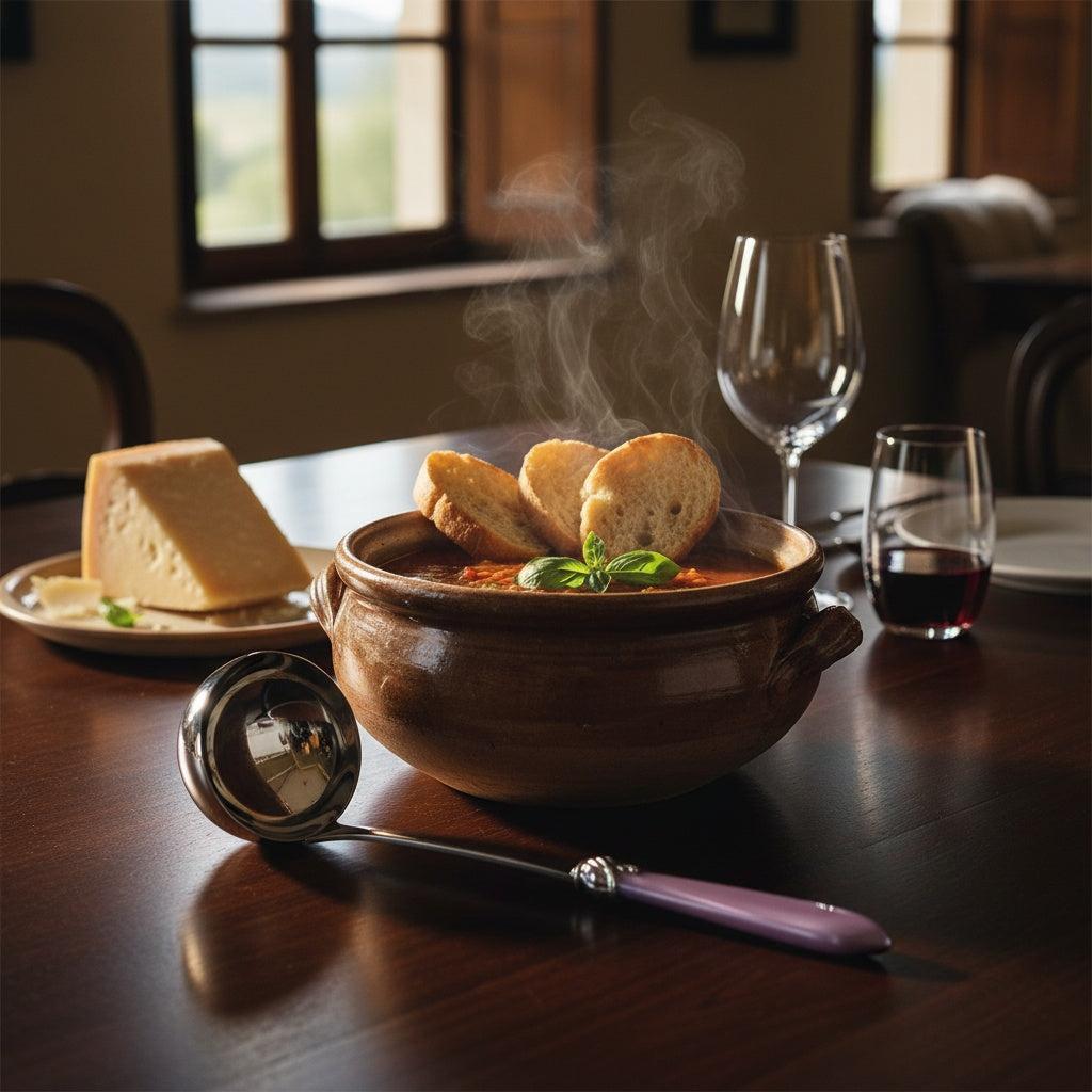 Falabella Brilliant Soup Ladle - Lilac