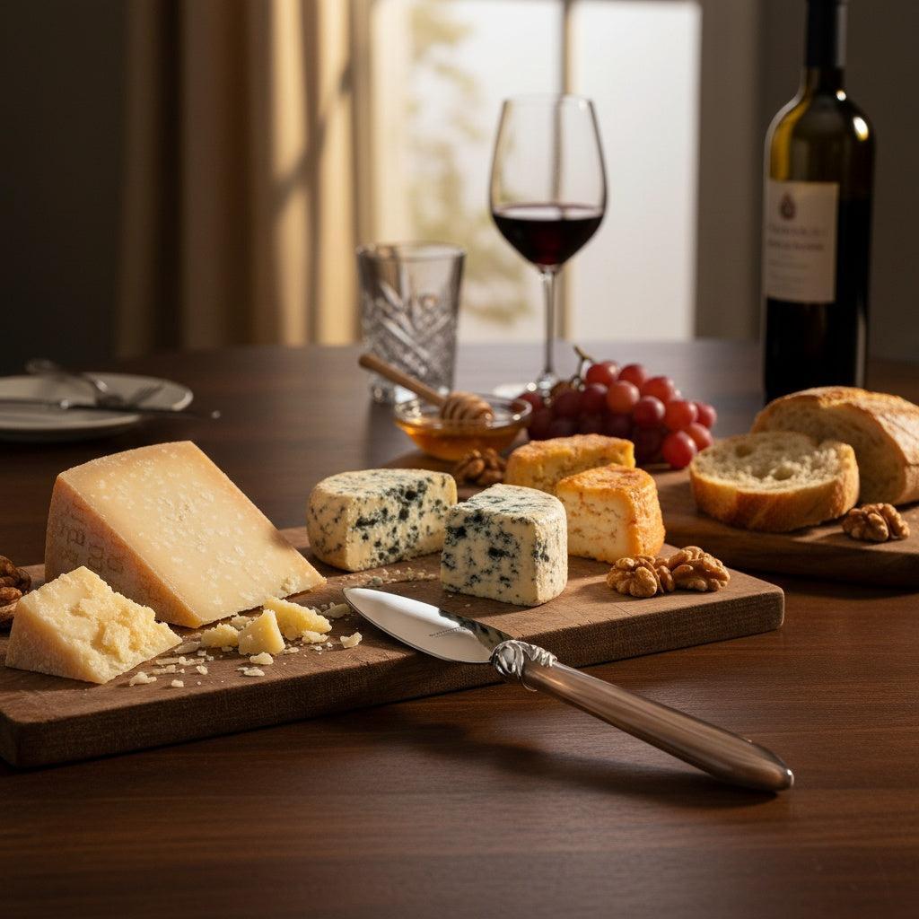 Falabella Brilliant Parmesan Cheese Knife - Taupe
