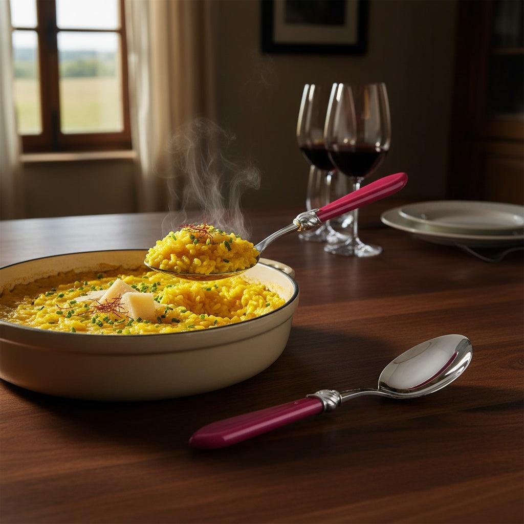 Falabella Brilliant Serving Spoon - Raspberry