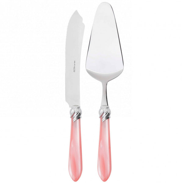 Falabella Brilliant 2 Piece Cake Serving set - Pink