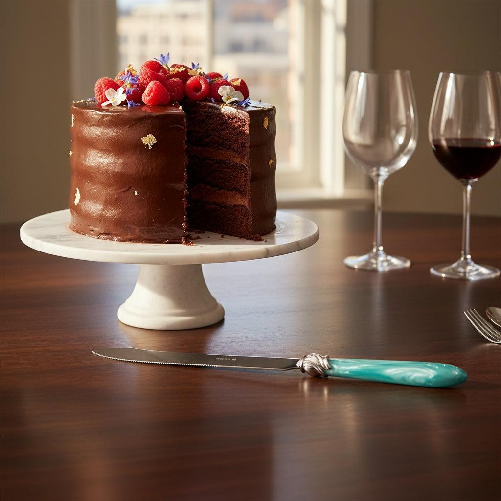 Falabella Brilliant Cake Knife 28 cm (11.02 inch) - Aqua