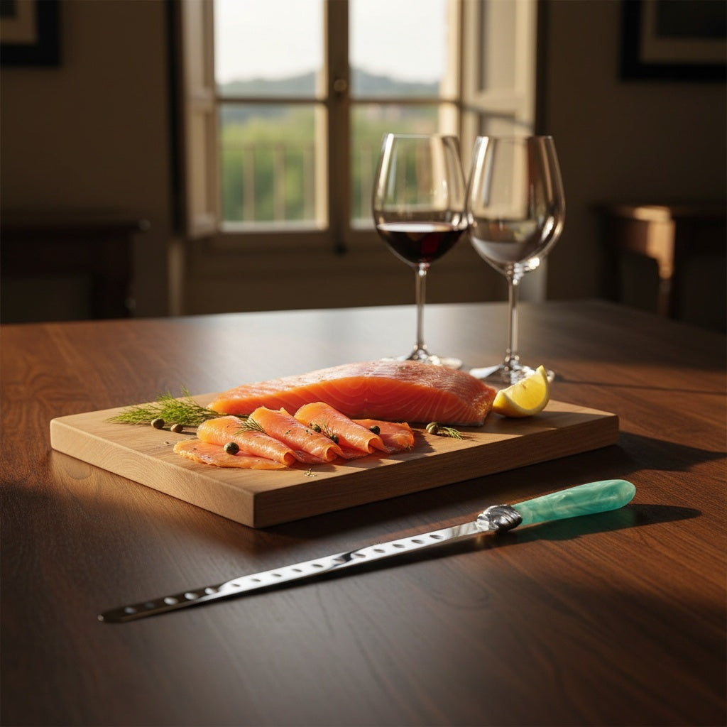 Falabella Brilliant Salmon Knife 40 cm (15.75 inch) - Aqua-Casa Bugatti USA