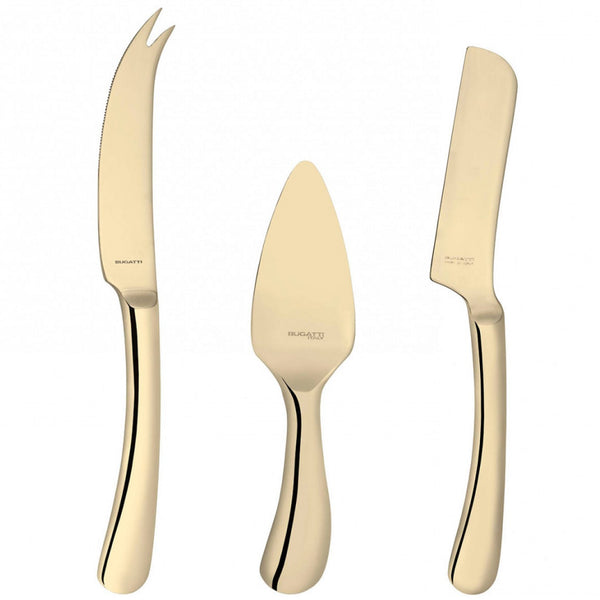 Settimocielo Champagne 3 Piece Cheese Knife Set