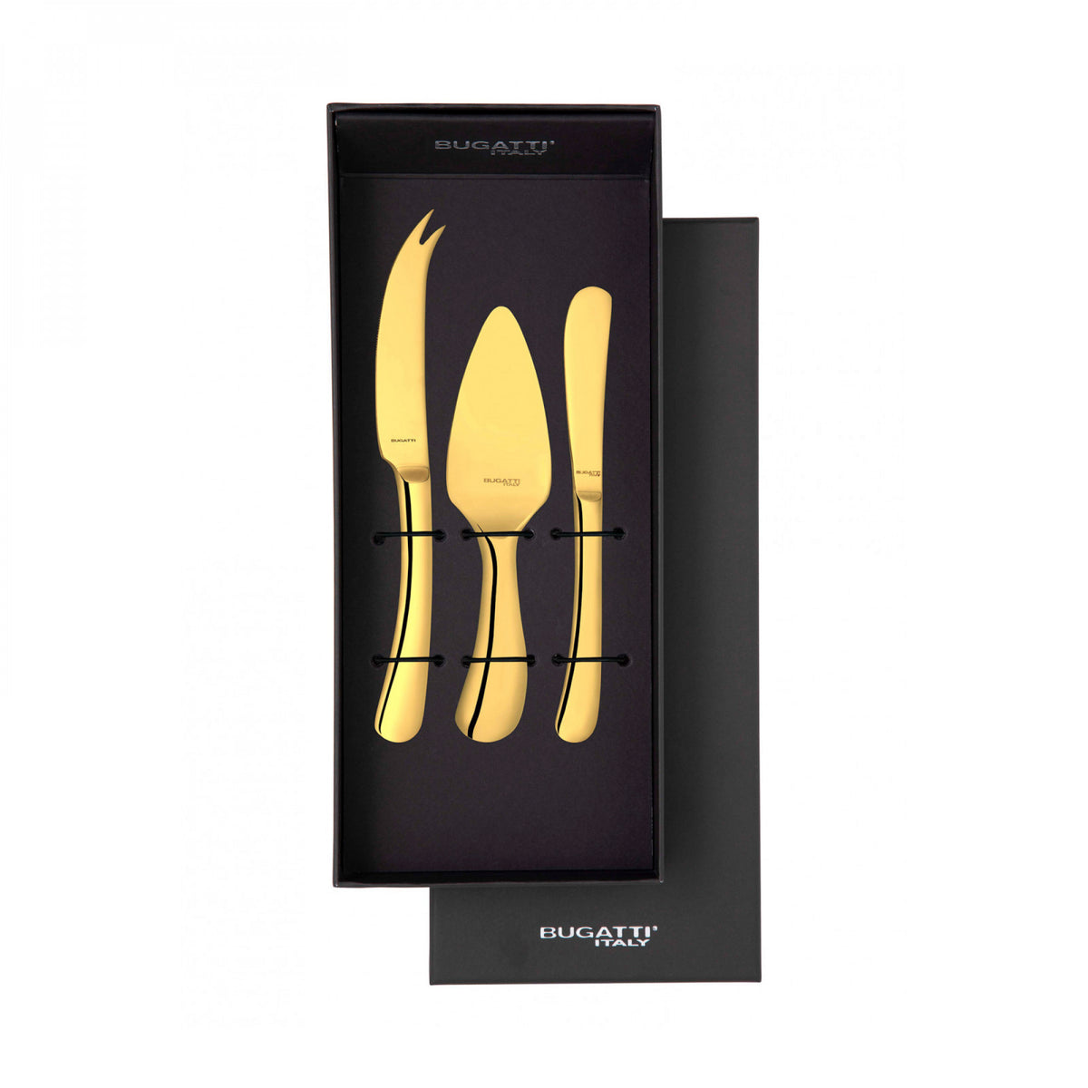 Settimocielo Gold 3 Piece Cheese Knife Set