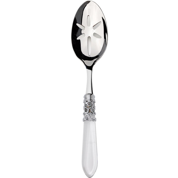 Melodia Brilliant Slotted Serving Spoon - Clear