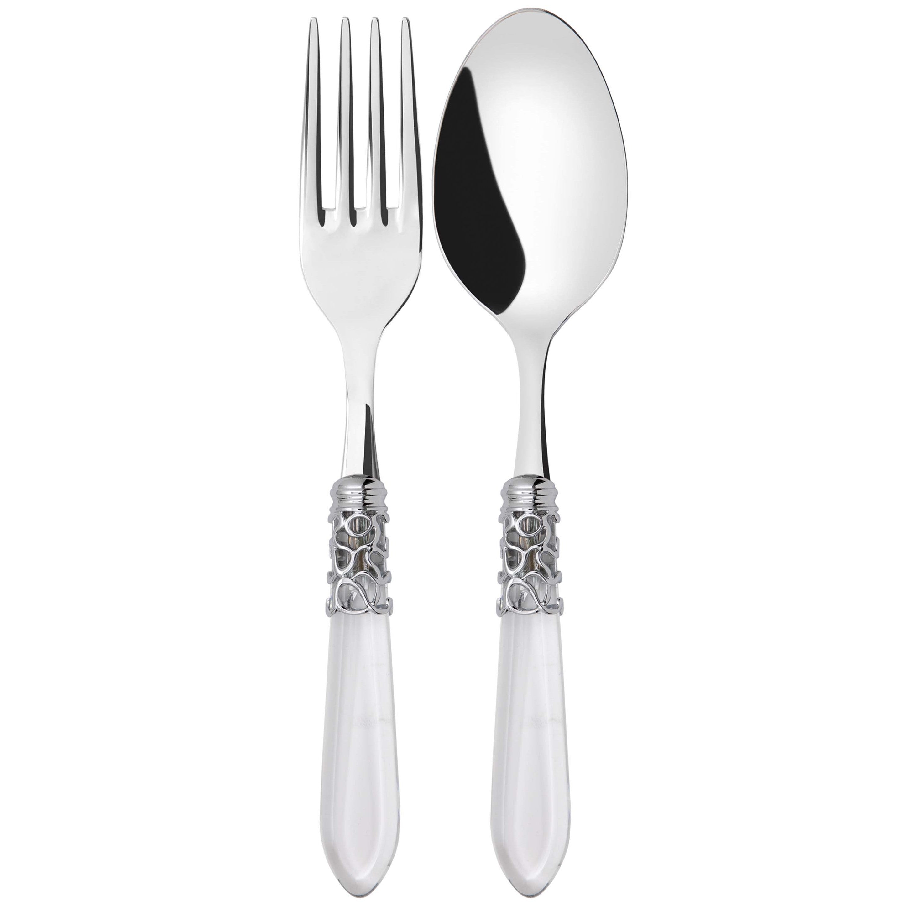 Melodia Brilliant 2 Piece Serving Set - Clear