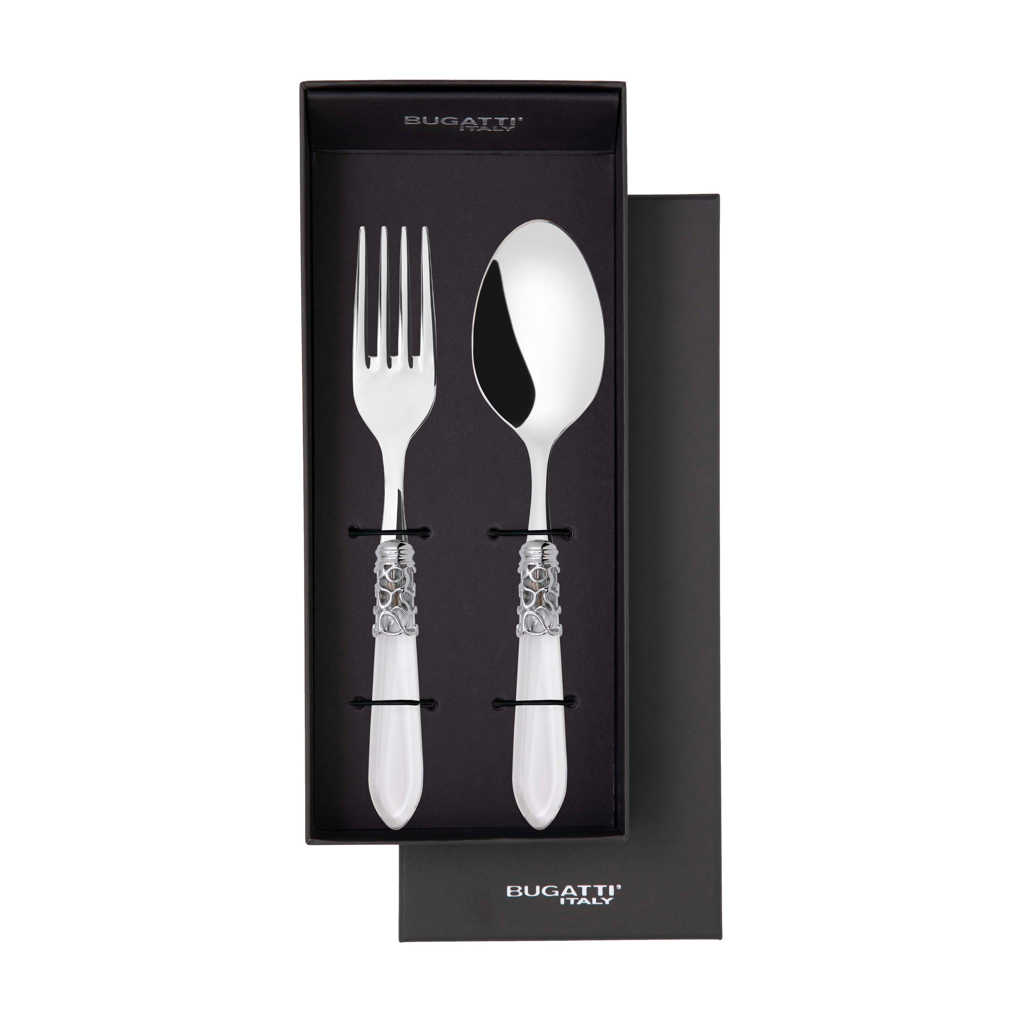 Melodia Brilliant 2 Piece Serving Set - Clear