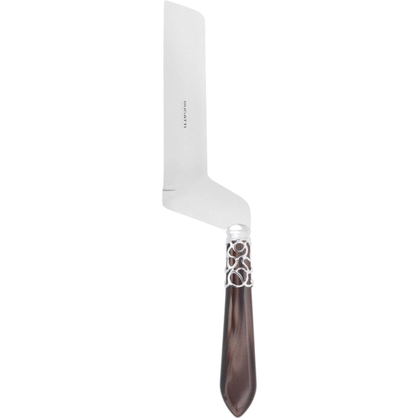 Melodia Brilliant Soft Cheese Offset Knife - Chocolate