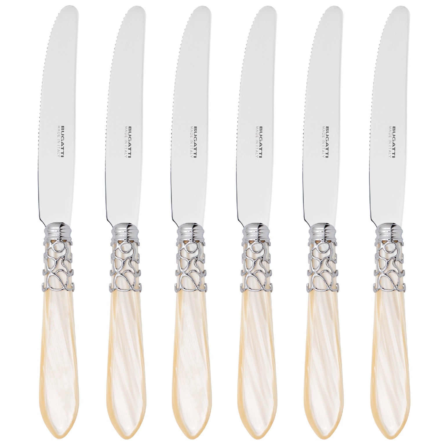 Melodia Brilliant Fruit Knife Set 17,5 cm (6.89 inch) - Ivory