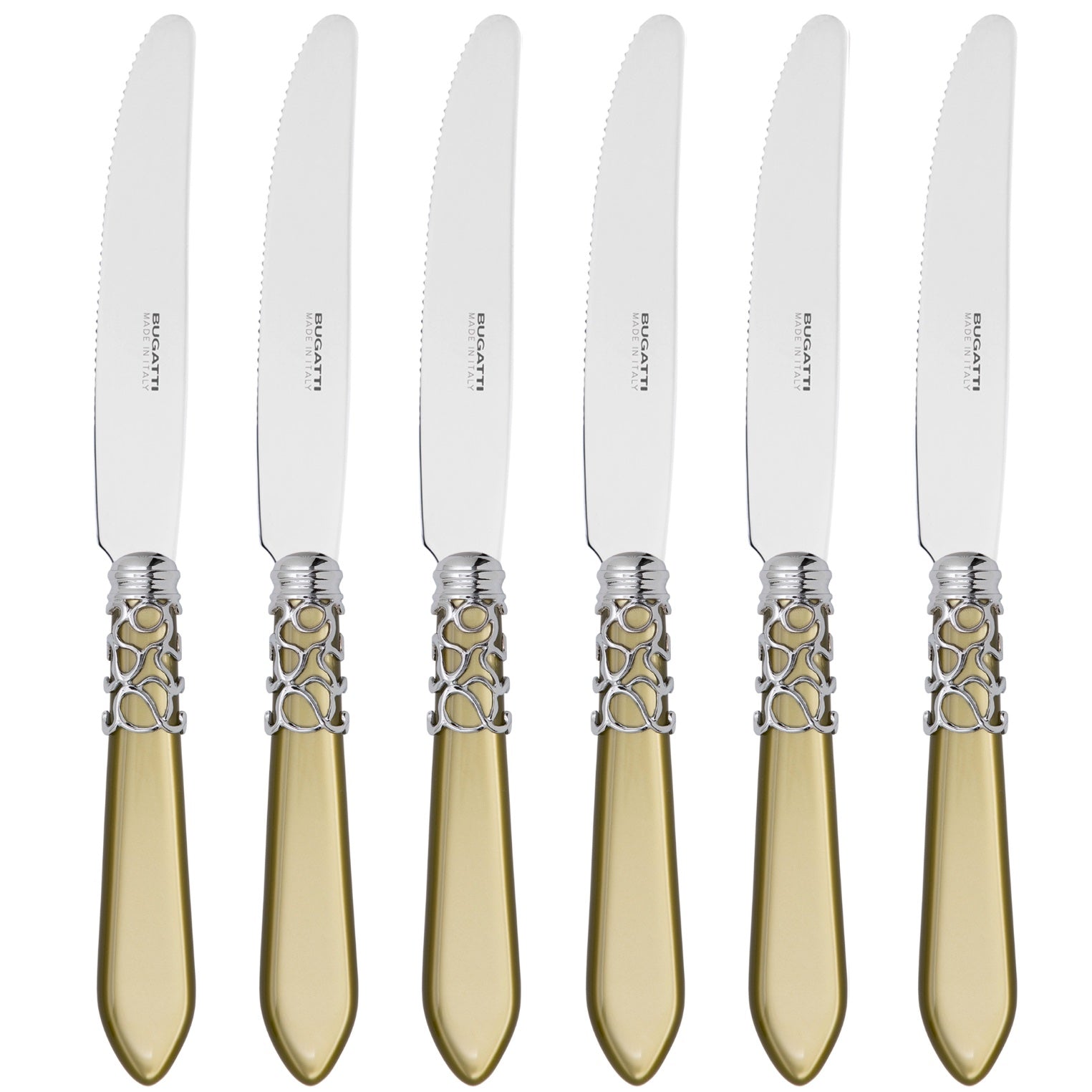 Melodia Brilliant Fruit Knife Set 17,5 cm (6.89 inch) - Chartreuse Green