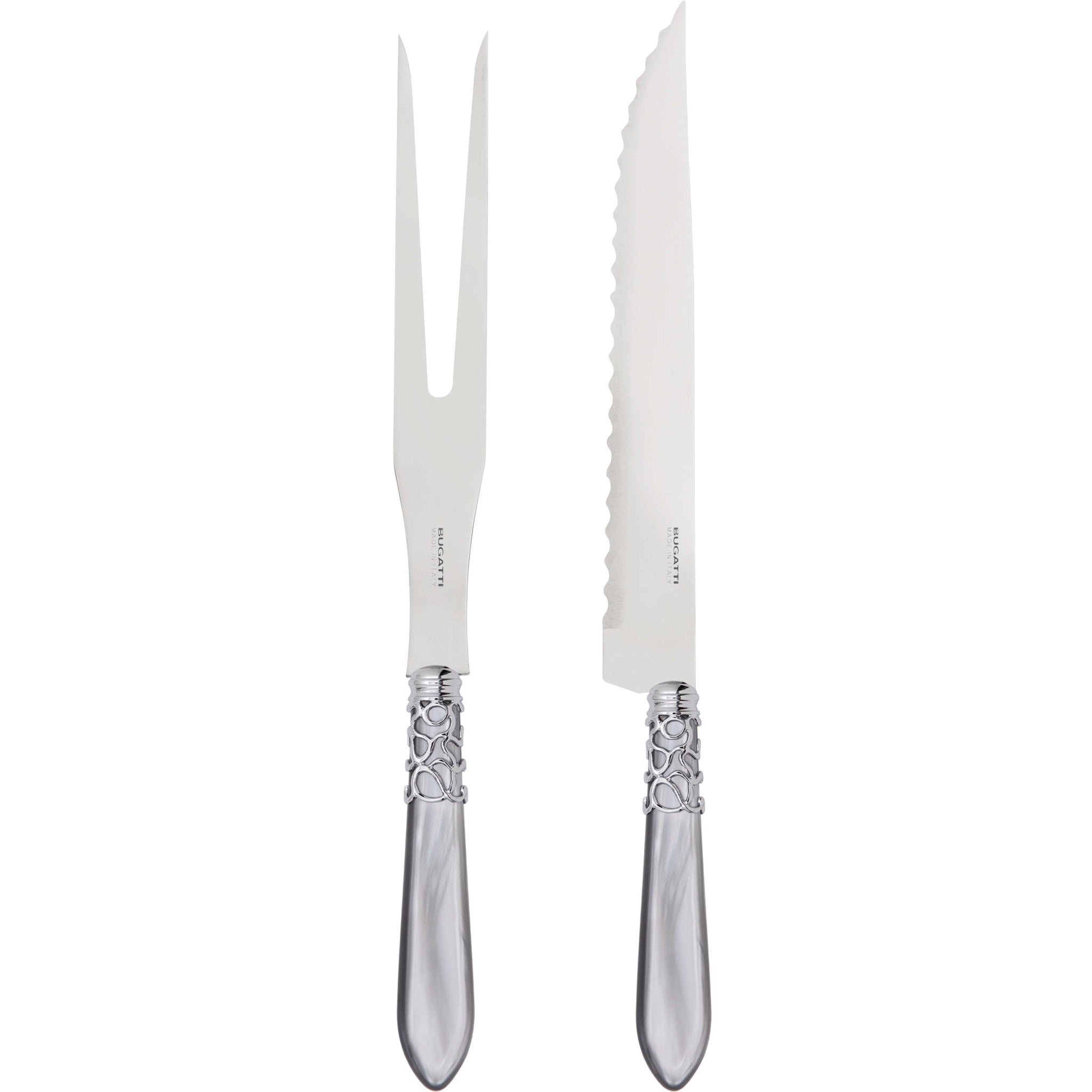 Melodia Brilliant Roast Carving Set - Gray