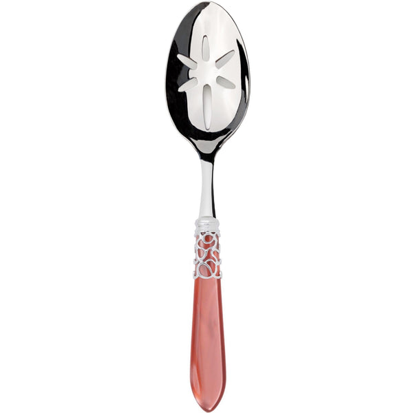Melodia Brilliant Slotted Serving Spoon - Rust