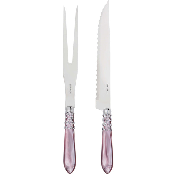 Melodia Brilliant Roast Carving Set - Lilac