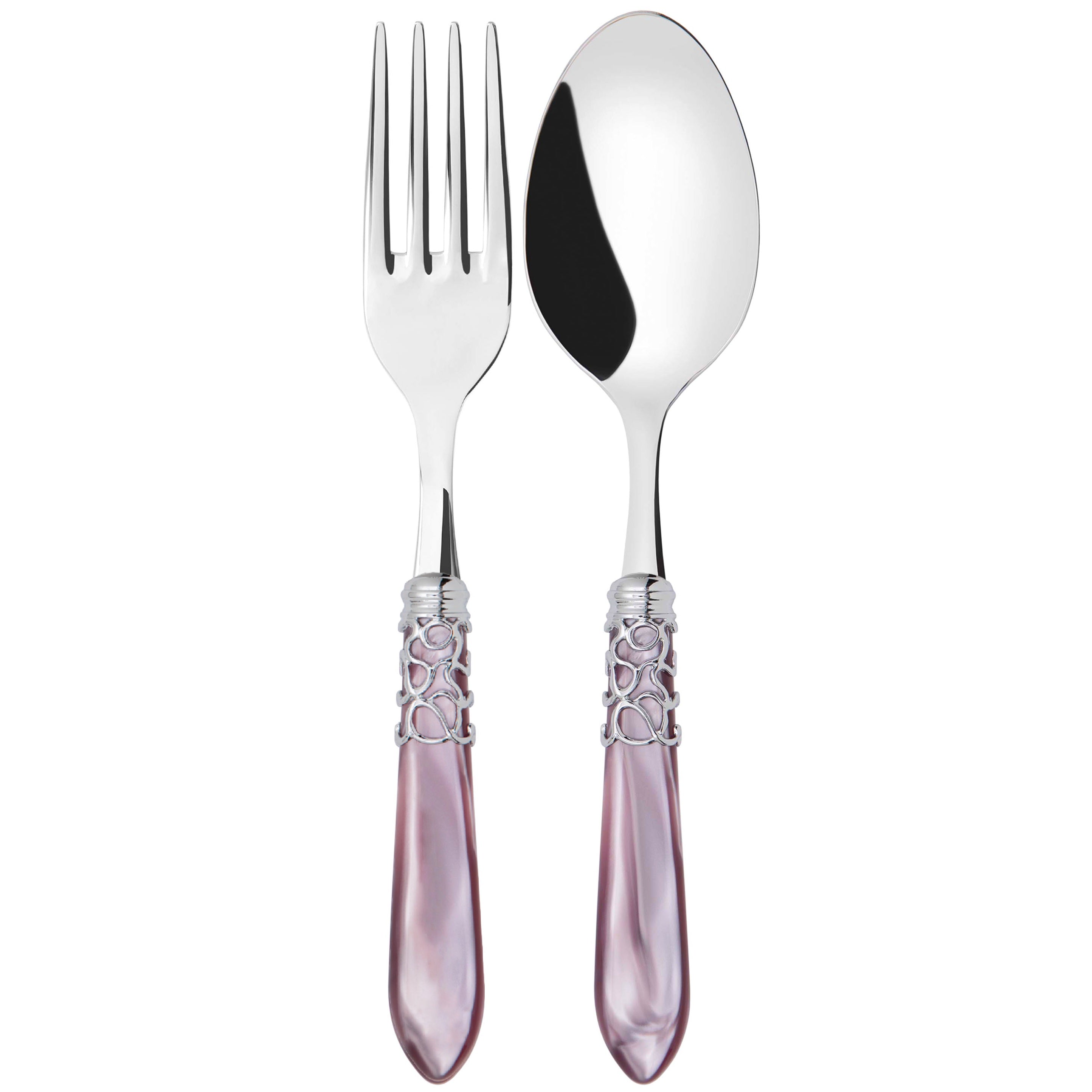 Melodia Brilliant 2 Piece Serving Set - Lilac