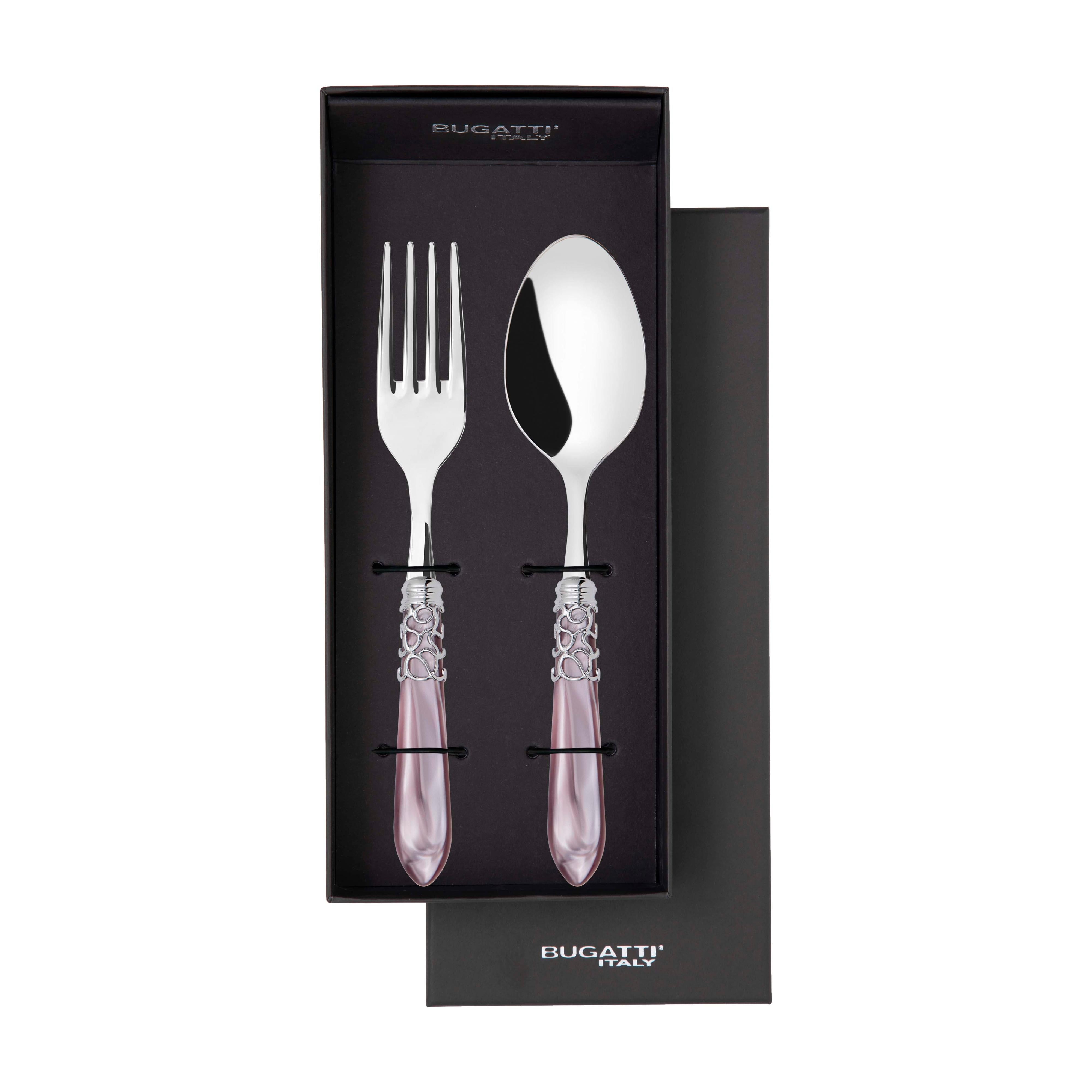 Melodia Brilliant 2 Piece Serving Set - Lilac