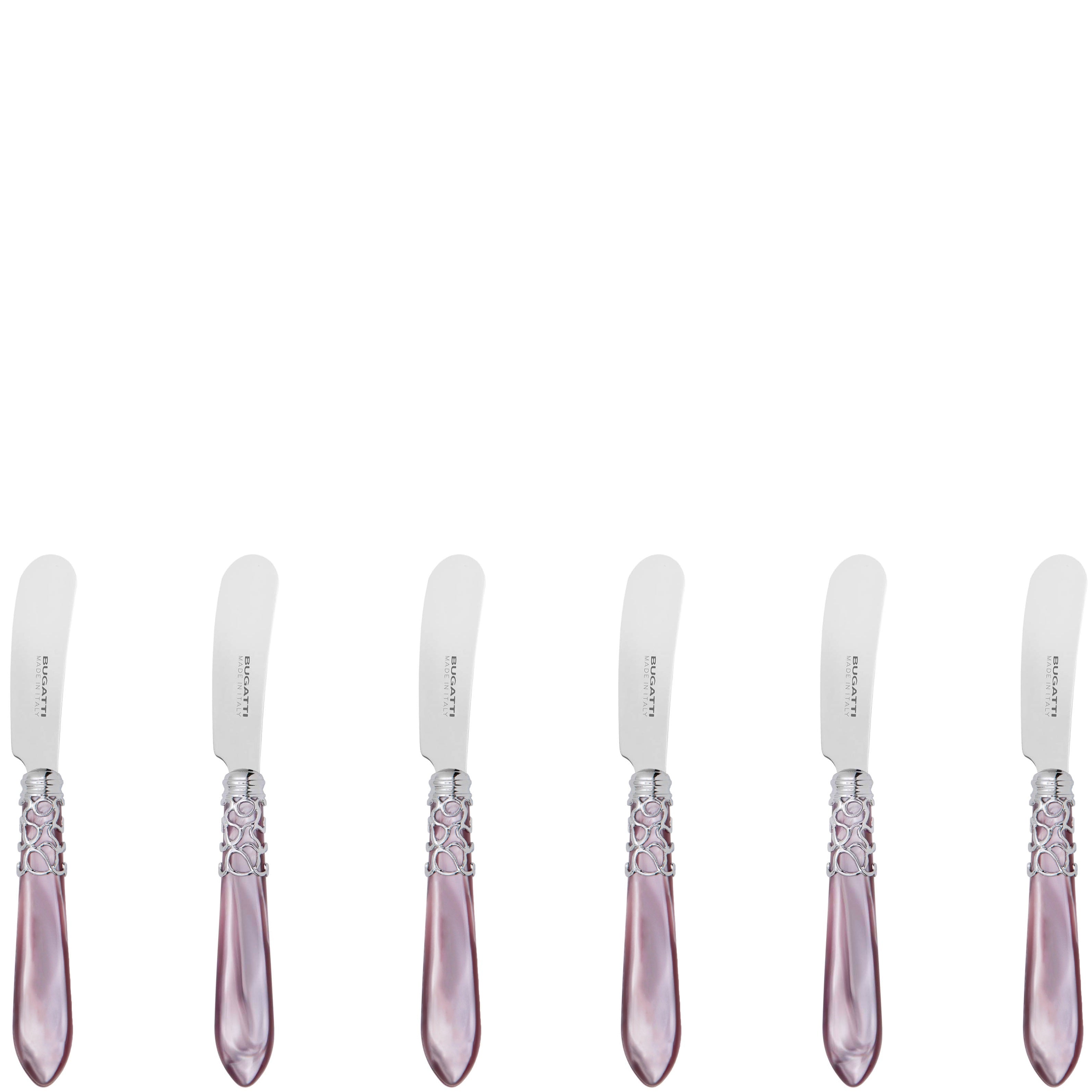 Melodia Brilliant Spreader / Butter Knife Set - Lilac