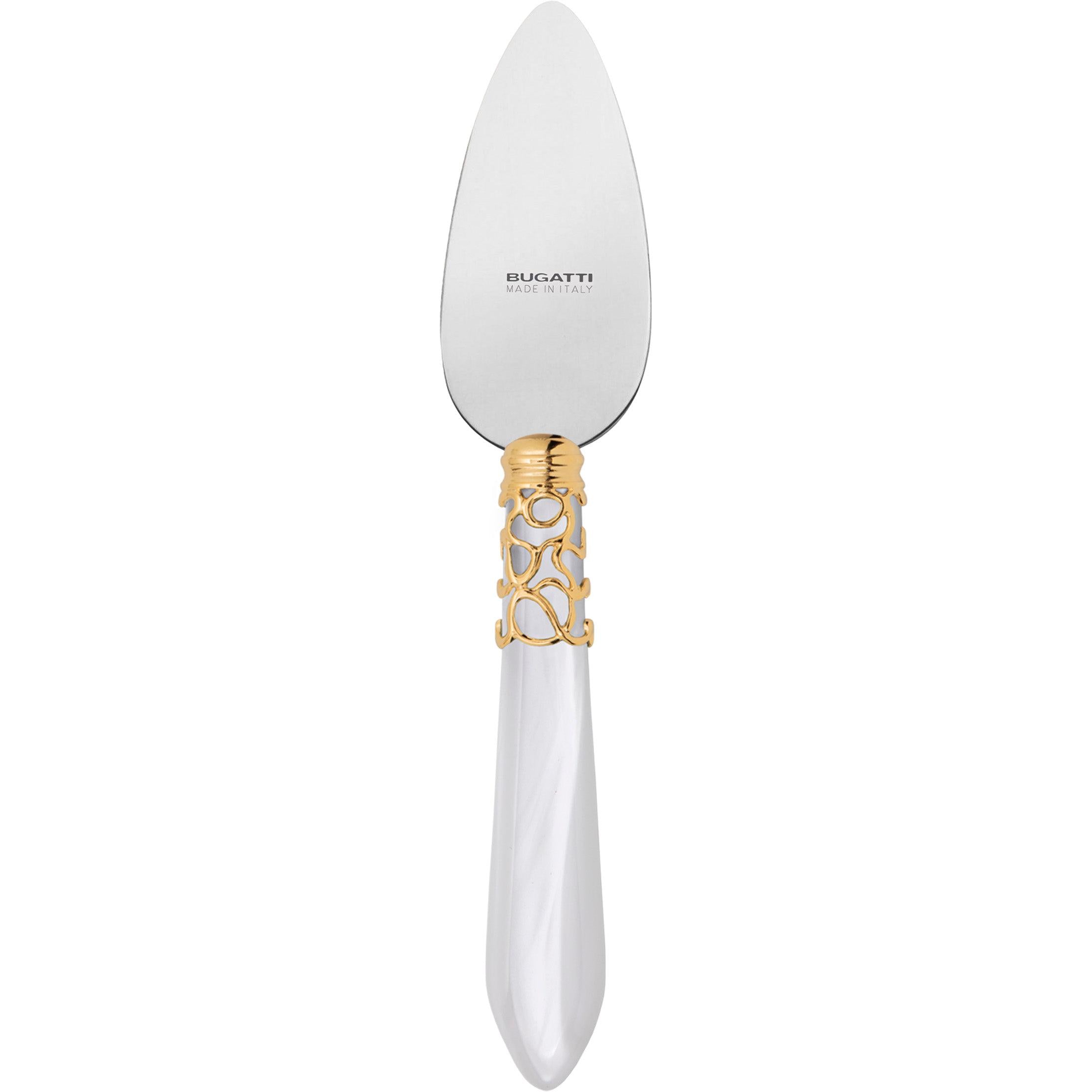 Melodia Gold Parmesan Cheese Knife - white-Casa Bugatti USA