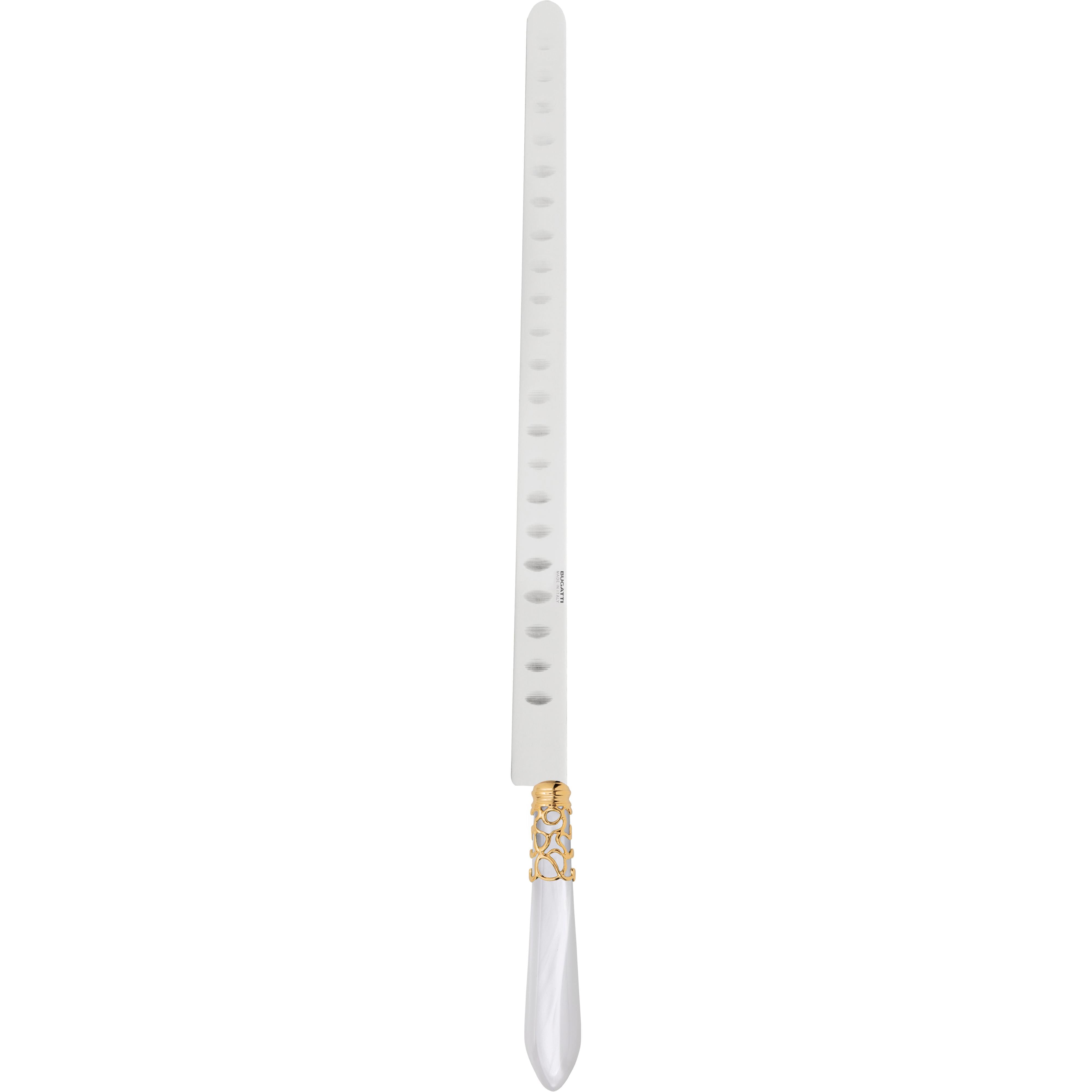 Melodia Gold Salmon Knife 40 cm (15.75 inch) - white