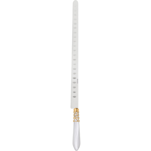 Melodia Gold Salmon Knife 40 cm (15.75 inch) - White